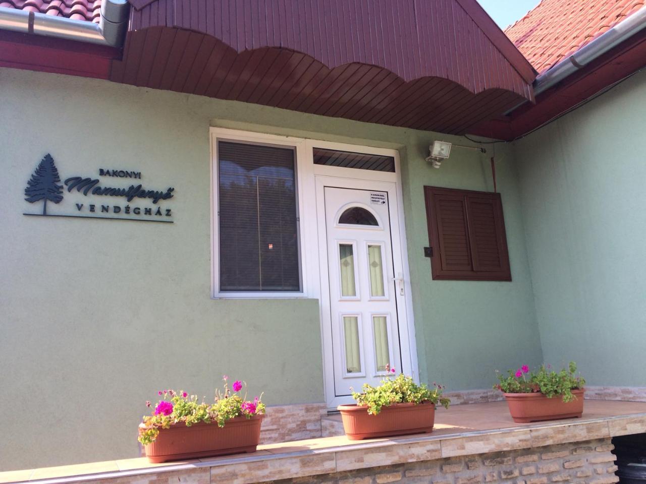 Ferienwohnung Bakonyi Mamutfenyo Vendeghaz Tés Exterior foto